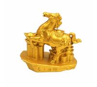 Milageto Ornement en Alliage Symbolique Statute Style Chinois Traditionnel Stylisé Sculpture pr Décoration Festive, Bureau Profeonnel