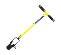 Milageto Outil de Plantation de bulbes de Jardin, transplanteur de Fleurs, réutilisable, Ergonomique, Portable, marqueur de Profondeur, creuseur de Trous pour