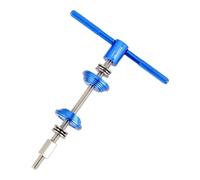 Milageto Outil de Presse pour Casque de vélo, extracteur de roulement, installateur de boîtier de pédalier pour vélo Pliant, réparation et pressage de BMX, Bleu