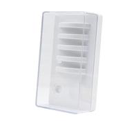 Milageto Palette de greffe de cils en acrylique avec couvercle, rangement pour extensions de cils, robuste, support professionnel pour techniciennes en, Blanc