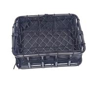 Milageto Panier arrière de vélo, Filet de Chargement décoratif Robuste avec Doublure, Panier de vélo pour vélos pliants, Transport d'animaux, Fruits,