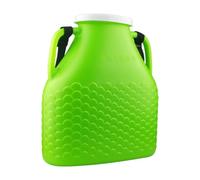 Milageto Panier de Pêche Seau de Pêche Conteneur de Stockage Portable Panier Respirant Poignée Ergonomique Matériau PP Épais Fonction Anti-Retour Adapté à, avec Fuite de Couvercle