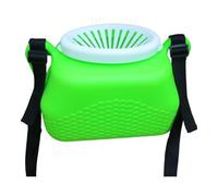 Milageto Panier de Pêche Seau de Pêche Conteneur de Stockage Portable Panier Respirant Poignée Ergonomique Matériau PP Épais Fonction Anti-Retour Adapté à, Pas de Couvercle sans Fuite