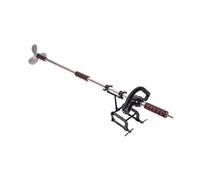 Milageto Perceuse électrique, hélice de Bateau, Outil de réparation d'hélice à Main pour Kayak, propulseur d'eau pour Moteur de pêche à la traîne, 1.25m