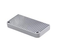 Milageto Pet Cat Litter Mat Cat Litter Pipe de piégeage Scratch Scratch Resistant Washable Portable Footboard Litter Pad pour Chats intérieurs, Gris Clair