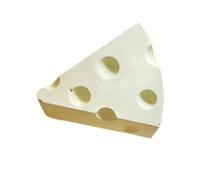 Milageto Pierre à mâcher pour Dents de Hamster Soins pour Animaux de Compagnie Lapins Cochons d'Inde Fournitures Pierre à mâcher pour écureuils Jouets pour, Jaune