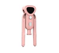 Milageto Pince Musculation avec Ressort Réglable Poignée d'exercice avec Ressort Peu Encombrant Appareil pour Maison, Rose, sans Compteur
