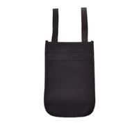 Milageto Pochette de rangement sous les bras, portable, facile d'accès, porte-gobelet universel, accessoires de confort, fourre-tout pour femmes, Noir