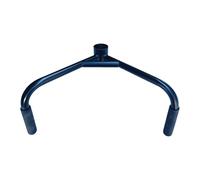 Milageto Poignée de Barre en V pour Machine à câbles, Accessoire de Musculation, équipement de Fitness Robuste et résistant, poignée de tirage en métal