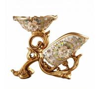 Milageto Porte Bouteille de Vin Ornement de Table, Européen, Porte-Bouteilles De Vin Incrusté De Diamants