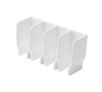 Milageto Porte-dentifrice, présentoir à crème pour les mains, organisateur de rangement multi-usages pour tubes de crème nettoyante pour le visage (idéal pour, Blanc