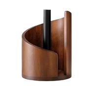 Milageto Porte-Rouleau de Papier essuie-Tout de comptoir, Support Vertical en Bois antidérapant, Organisateur de Rouleau pour Salle à Manger, hôtel, Chambre à