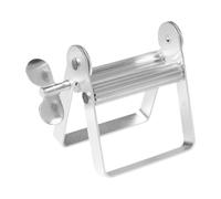 Milageto Presse-dentifrice professionnel portable et compact, distributeur de pâte extrudeuse pour crème pour les mains et artiste à domicile, Argent