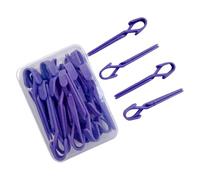 Milageto Protecteur de vernis à ongles pour les doigts, protecteur d'ongles en acrylique, portable, clip de nail art facile à utiliser, accessoires, Violet