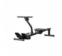 Milageto Rameur avec Résistance Compact Rameur à Sangle Réglable Silencieux Appareil Fitness pour Adultes, Modèle Hydraulique Amélioré