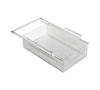 Milageto Rangement sous Vêtement Coulissant Organisateur Soutien Gorge, Tiroir Boite Panier Blanc