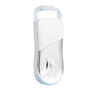 Milageto Re Chauffant Portable Re Électrique avec Protection Outil Maquillage Chauffant en Bouclage Doux et Stable Adapté aux Soirées Préparations Express Trousse Maquillage, Blanc