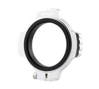 Milageto Réglage de Plateau de vélo, manivelle, boîtier de pédalier en Alliage d'aluminium, Facile à Installer, Outil de réparation, pièce de Mise à Niveau, Argent