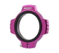 Milageto Réglage de Plateau de vélo, manivelle, boîtier de pédalier en Alliage d'aluminium, Facile à Installer, Outil de réparation, pièce de Mise à Niveau, Violet