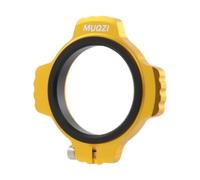 Milageto Réglage de Plateau de vélo, manivelle, boîtier de pédalier en Alliage d'aluminium, Facile à Installer, Outil de réparation, pièce de Mise à Niveau, Or