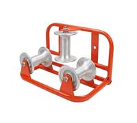 Milageto Roue de Guidage de Câble Guide Poulie de Câble de Tirage Passe-câble Serrage par Boulon et Ouverture à pour Position Stable Adaptée à Tirage de Fils, Poulie D Angle Roue En Aluminium