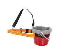 Milageto Sac de Cueillette de Fruits de Seau, Sac de Récolte de Fruits Bandoulière Portable, Seau de Boballe Extérieur pour la Ferme, Accessoire Jardin/Verger Réglable Confortable