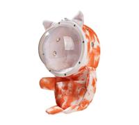 Milageto Sac de Transport pour Hamster, Petit écureuil, Sacs à Main de Voyage, Rat, Souris, Petits Animaux de Compagnie, Sac à bandoulière, Cage de Transport, Orange