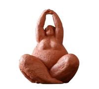 Milageto Sculpture Figure Humaine Abstrait | Style épuré Moderne, Décoration Artistique D'intérieur, Sculpture Abstraite, pr lon, Extensible