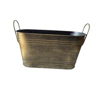 Milageto Seau à Cendres pour, brasero, Pot de Fleurs Stable, Rangement intérieur, Pot de feu extérieur pour terrasse, randonnée et Camping