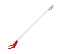 Milageto Sécateur et cueilleur de fruits 2 en 1, taille-haie, utilisation confortable, rapide, branches antirouille, coupe-branches à dérivation, 0.8m