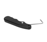 Milageto Serrageur de Lacets de Patin Outil à Main Tendeur de Lacets Accessoire de Patinage Poignée Ergonomique Crochet Acier Inox Bras Articulé Pliant pour