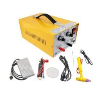 Milageto Soudeuse pour Bijoux Machine de Soudage Point par de Soudure Appareil de Réparations Métaux Précieux Réglage 30A avec Pédale et Porte-pointe Adaptée