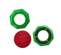 Milageto Support Boule de Bowling Porte Tampon de Ponçage Universel Accessoire Compact Organisateur Précis Facile à Utiliser En Pp Adapté à L'Entretien Rangeme, Vert