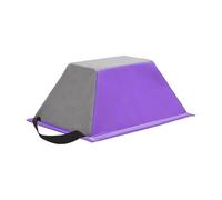 Milageto Support de Gymnastique pour Blocs, Support d'entraînement acrobatique, Portable pour l'entraînement à l'équilibre et au Cheerleading en, Violet