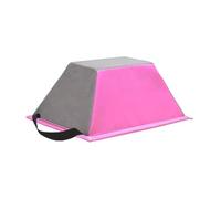 Milageto Support de Gymnastique pour Blocs, Support d'entraînement acrobatique, Portable pour l'entraînement à l'équilibre et au Cheerleading en, Rose