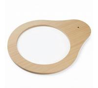 Milageto Support en Bois avec Découpe Petit, 35 Cm
