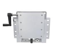 Milageto Support Moteur Hors-bord Plaque de Relevage Console Transom Support Réglable en Alliage d'Aluminium 6 Mm pour Ajustement Manuel Du Hauteur et , Plaque De Levage Manuelle Pour Hors-bord - 85