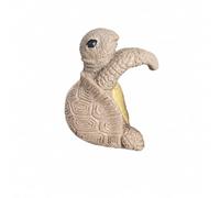 Milageto Support Pot Fleurs en Forme Chélonien Intérieur Extérieur Figurine Chélonien Résistant pr Intempéries Décoration Pot Fleurs,