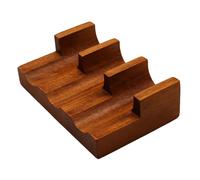 Milageto Taco Porte-sushi Porte-tacos en Bois Plateau Présentoir Sushi Support Alimentaire Présentation Soignée Originalité Convient Table Dîner Soirée, 14cmx9cmx4cm