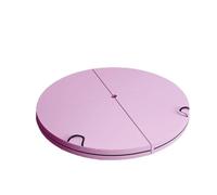 Milageto Tapis de Gymnastique Pliable Tapis Tapis de Danse Tapis d'Exercice avec Coussin Épais 10 Cm Structure Pliante Facile à Adapté à l'Entraînement à Domicile Studio Espaces Polyvalents 120cm