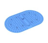 Milageto Tapis de massage des pieds pour bureau debout, antidérapant, pour points de pression, acupression, idéal pour salle de sport, atelier, voiture ou, Bleu