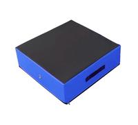 Milageto Tapis de Réception pour Haltérophilie, 50 X 50 X 15 Cm, Idéal pour Le et Les Exercices de Fitness. Réduction du Bruit, Bleu