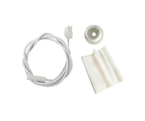 Milageto Thermistance remplacement 2931863035 pour thermostat réfrigérateur (compatible pour RM1350, 2663, 2820 et 3863), Blanc