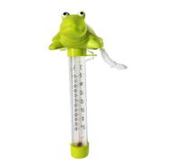 Milageto Thermomètre de Piscine Flottant Décoratif, Design Mignon Multifonction, Thermomètre à Eau Portable Décoratif Facile à Lire, Température de l'Eau pour Bain, Baignoire et Aquarium, Tortue