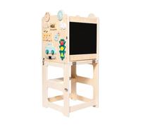 Milageto TR D'apprentisge Multi en Bois Pliable TR D'apprentisge Pliante Tableau Noir Gain Place pr, Jeunes Apprenan, Cuisine
