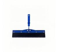 Milageto Truelle de Sol Époxy Truelle Lisseuse Râteau à Enduit Spatule à Dents pour Étalement de Résines et Mortiers Fluides Épaisseur Ajustable 1mm à 5mm, 3MM Tooth