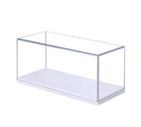 Milageto Vitrine pour voitures miniatures, boîte d'exposition multifonctionnelle, anti-poussière, transparente, idéale pour les collectionneurs, Échelle 1 64
