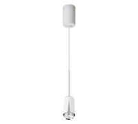 Milagro Lampe suspendue FLOWER WHITE CHROME 1xGU10