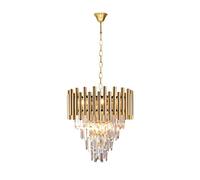 Milagro Lustre moderne en cristal Madiosn ML5992 - Avec bijoux en cristal - 9 x E14