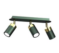 Milagro Plafonnier JOKER VERT/OR 3xGU10